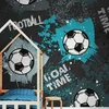 Tapeta nogometna žoga v turkizni - 392x264
