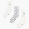 Cropp - Pakovanje od 3 para čarapa s dezenom Miffy - white