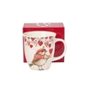 Duo Porcelanasta skodelica XXL 650 ml - ZIMSKI VRABEC