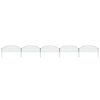 Set lučnih vrtnih ograda 77,3 x 26 cm zeleni