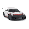 slomart RC avto RASTAR Porsche 911 GT3 1:18, belo-siv