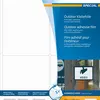 Outdoor etikete 99,1x139 A4 1/10 bela