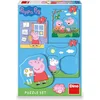 DINO Puzzle za bebe Peppa Pig - Porodica 3/4/5 delova (325135)