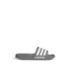 ADIDAS SPORTSWEAR Nizki natikači Adilette  siva / bela