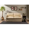 Atelier del Sofa Dvosed na razvlačenje Saga XL, 148 x 70 x 66 cm, Krem