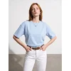 Dilvin Majica T-Shirts svetlo modra