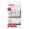 Edding brush flomasteri E-1340, 1-6 mm glitter set 1/10 sortirano ( 08L1340GQ10 )