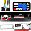 DEXXER 1DIN 12V LCD avtoradio USB Bluetooth AUX + daljinec 7