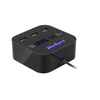 REBEL USB Hub 2.0 razdelnik sa 3 porta i čitačem memorijskih kartica KOM1020