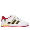 Adidas Patike za dečake Grand Court Mickey El K, JQ8067, Crveno-bele