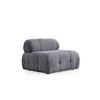 ATELIER DEL SOFA Fotelja Petite O1 Grey