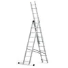 MULTISYSTEM Merdevine aluminijumske trodelne 3x9 gazišta ms