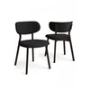 HANAH HOME Set stolica (4 dela) Toldy Anthracite Brown