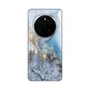 Maska za telefon Silikonska Print za Honor Magic 7 Pro Blue Gold Marble
