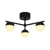 Nordlux - Plafonski luster CONTINA 3xG9/5W/230V crna