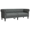Sofa Tamno siva 201,5 x 74,5 x 74,5 cm Poliester