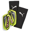 PUMA ULTRA Flex Football Sleeves Shinguards, Accessories, Yellow Alert/Black, M