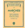 MARCHESI note: TWENTY ELEMENTARY OP.15