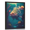 Plakat nadrealistična morska žaba - 40x60 no frame