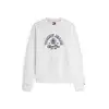 Tommy Jeans Majica HERITAGE  nočno modra / bela