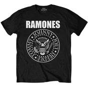 Ramones Majica Presidential Seal Unisex Black 2XL