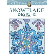 Creative Haven Snowflake Designs Coloring Book