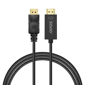 slomart DisplayPort na HDMI kabel 1,5m, CL-183