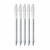 Kemijska olovka s gel tintom Penac FX-3 - Silver, 0.8 mm