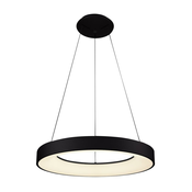 Azzardo AZ5008 - LED Prigušivi luster na sajli SANTANA LED/50W/230V crna + DU