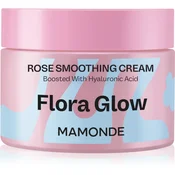 MAMONDE Flora Glow Rose Smoothing Cream intenzivna gladilna krema z vlažilnim učinkom 50 ml