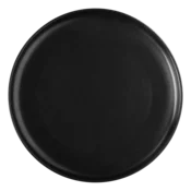 Plitev krožnik Coupe črn 25 cm – Flow - 491074