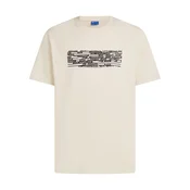 KARL LAGERFELD JEANS Majica bež/črna
