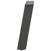 Noge za klub stolic U-oblik 2 kom antracit 38 x (42-43) cm celik