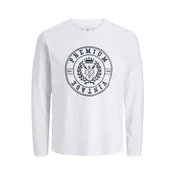 Jack & Jones Junior Majica JPRBLUZANDER črna/bela