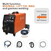 Varilni aparat FireMIG 230 PLUS IGBT inverter MIG/MAG/MMA/Flux Cored/Lift TIG 1 fazni
