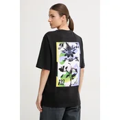 Puma kratka ženska majica z bombažem Graphics Psychoflower