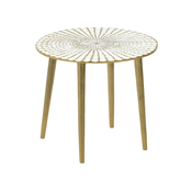 Ena Metalni sto 42x35cm, Beli