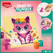 Maped Creativ Barvanje po številkah - mačka in zajec