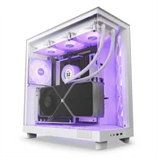 NZXT kucište ATKS Mid-Tover H6 flov RGB, prozirna ploca + bocna mreža, 3kf120RGGB