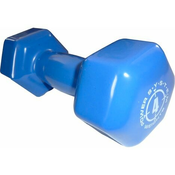 Utež Power System Jednoručka Vinyl Dumbell 4 Kg Modrá