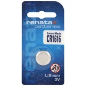 RENATA Renata baterija CR 1616 3V Litijum baterija dugme, Pakovanje 1kom