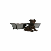 Zdjela za hranu za ljubimce od nehrđajućeg čelika za pse – Antic Line