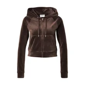 Juicy Couture Jopa na zadrgo MADISON temno rjava