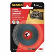 Scotch dvostranski lepilni trak - zelo debel, 19 mm x 1,5 m