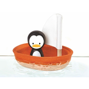 Plan Toys jedrilica s pingvinom