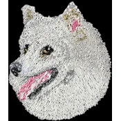 shumee Japonski špic - našitek v obliki psa, vezeni našitek, edinstvena dekoracija nahrbtnika znamke Art-Dog