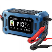 QOLTEC polnilec 52496 (12V 15A LCD Repair AGM LiFePO4)