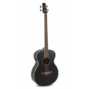 Elektro-akustična bas kitara Wood Classics AEB96-5E Jumbo Bass Applause