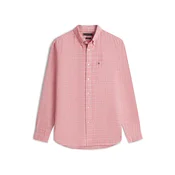 TOMMY HILFIGER Srajca temno siva/pitaja/bela