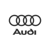 Audi Audi usnjen ovitek za AirPods Pro 2 z velikim logotipom, črn/črn AU-APP2-GT/D3-BK